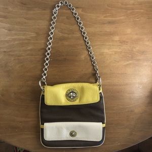 Marc by Marc Jacob’s leather Color-block chain Shoulder Bag! Never Carried!